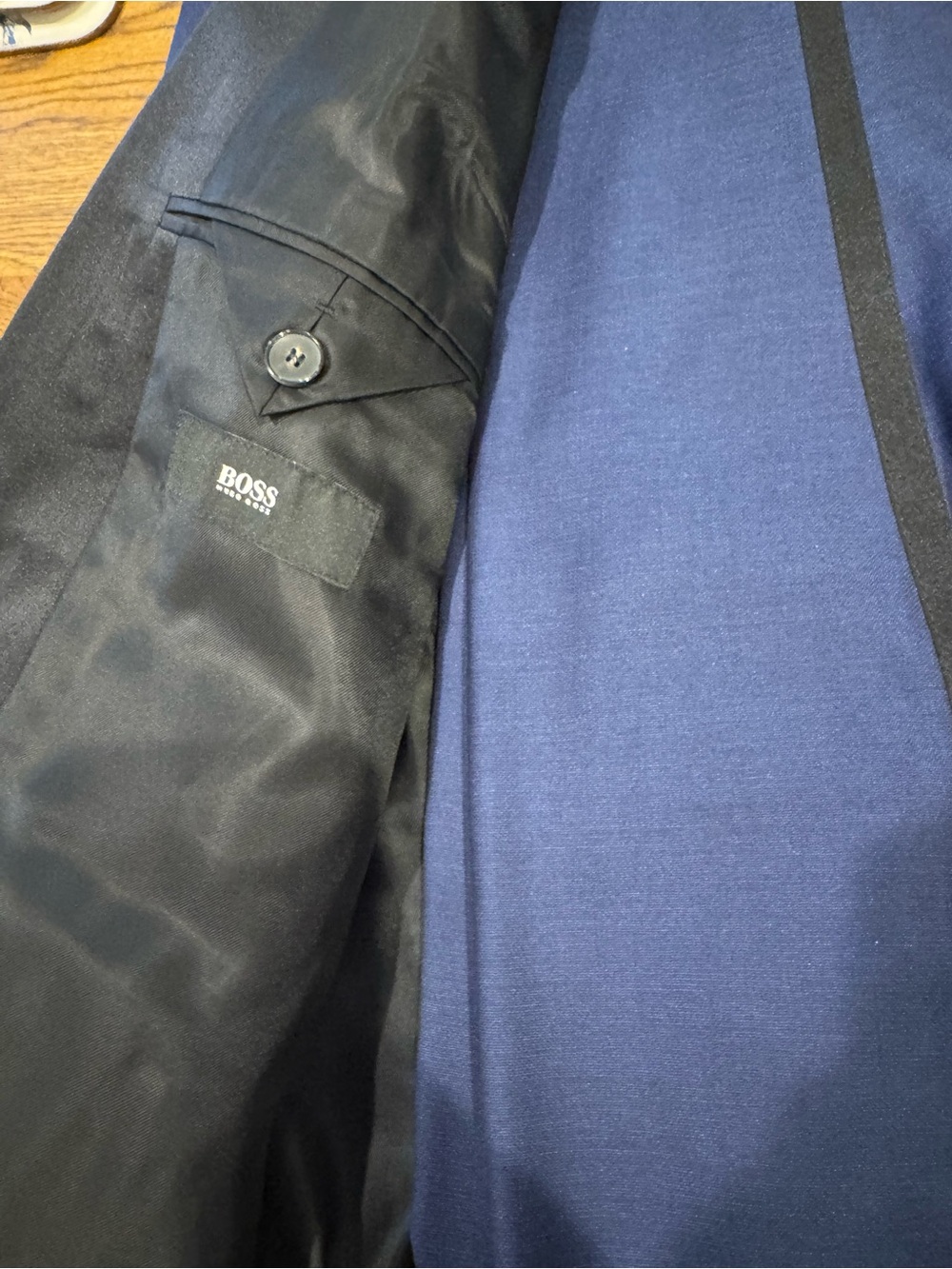 Hugo Boss Men's Navy Blue Tuxedo - Picture 5 of 6